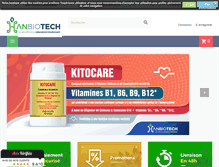 Tablet Screenshot of hanbiotech.com